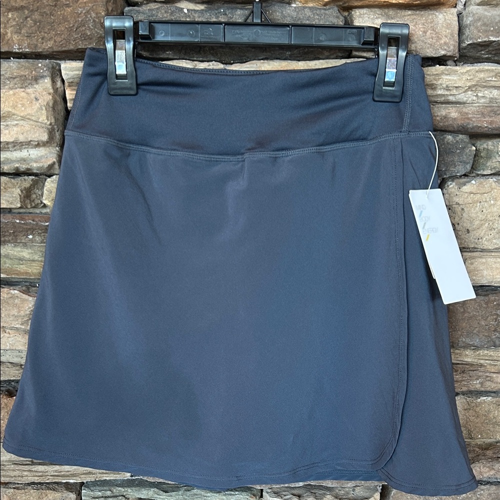 Zella Charcoal Gray Kids Active Skirt